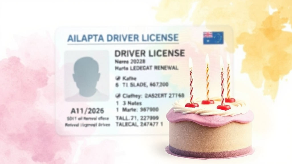 2026년 65세 이상 운전면허 갱신 주기 변화 (watercolor 스타일)