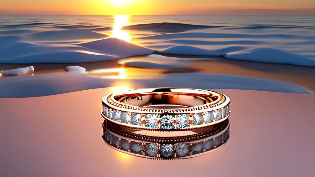 결혼 반지에 담긴 꿈의 메시지 25가지 (realistic 스타일)