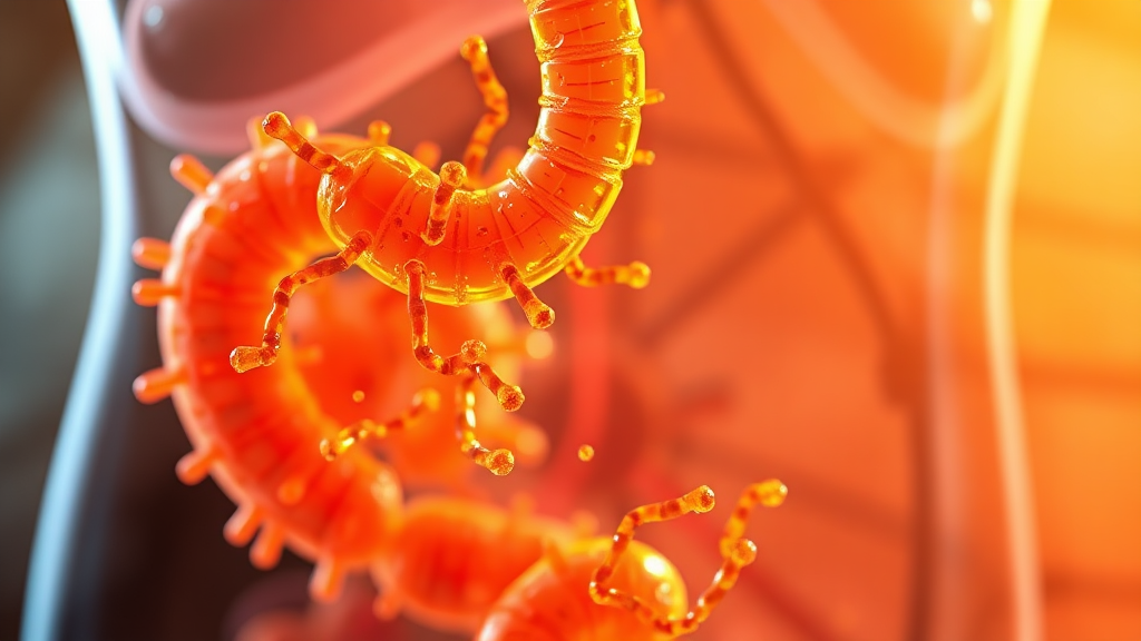 매스틱 유산균의 효능 (realistic 스타일)