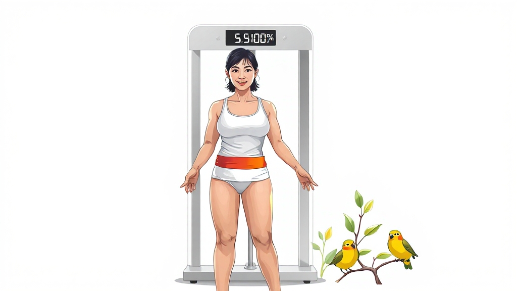 다이어트 정체기, 어떻게 극복할까? (illustration 스타일)