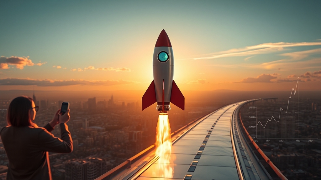 상장 후 전망 및 대응 전략 (realistic 스타일)