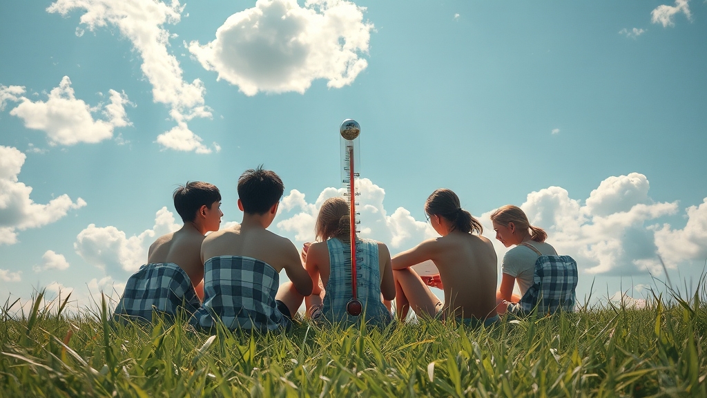 주말 날씨 전망 (realistic 스타일) (재시도)