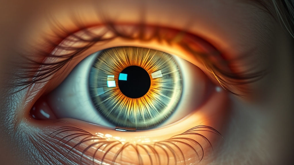 눈 건강을 위한 정기 검진 (realistic 스타일)