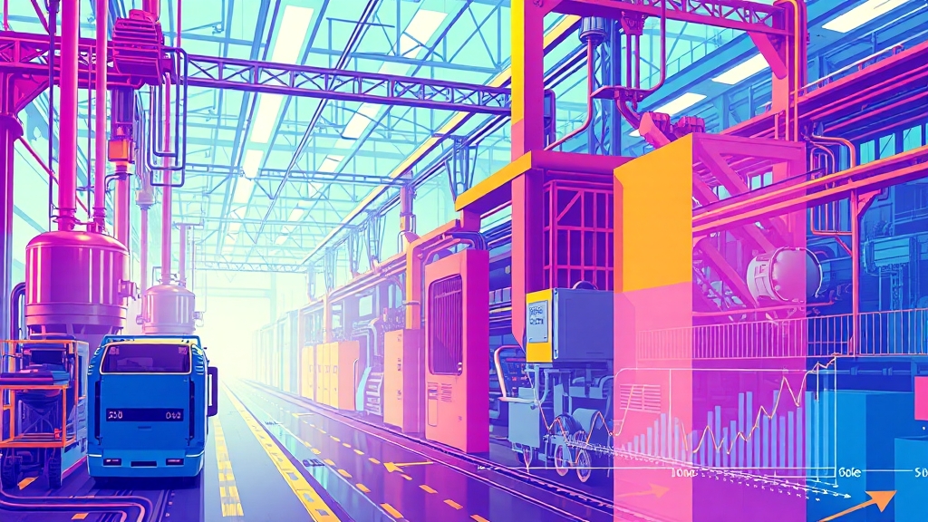 스맥 실적, 괜찮을까? (illustration 스타일)