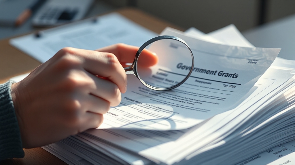 정부 지원금 신청 방법 (realistic 스타일)