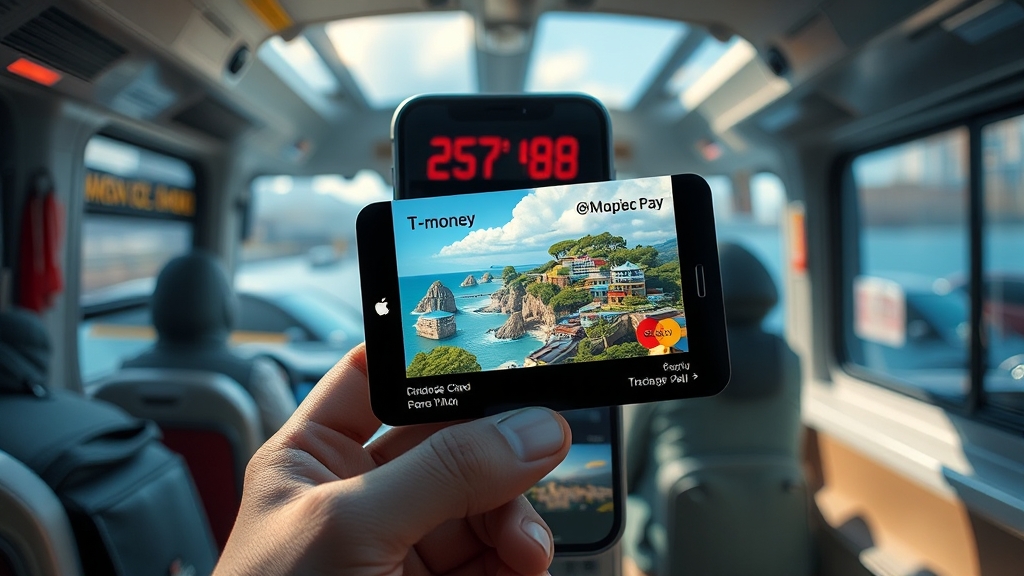 애플페이 티머니 사용법 (realistic 스타일)