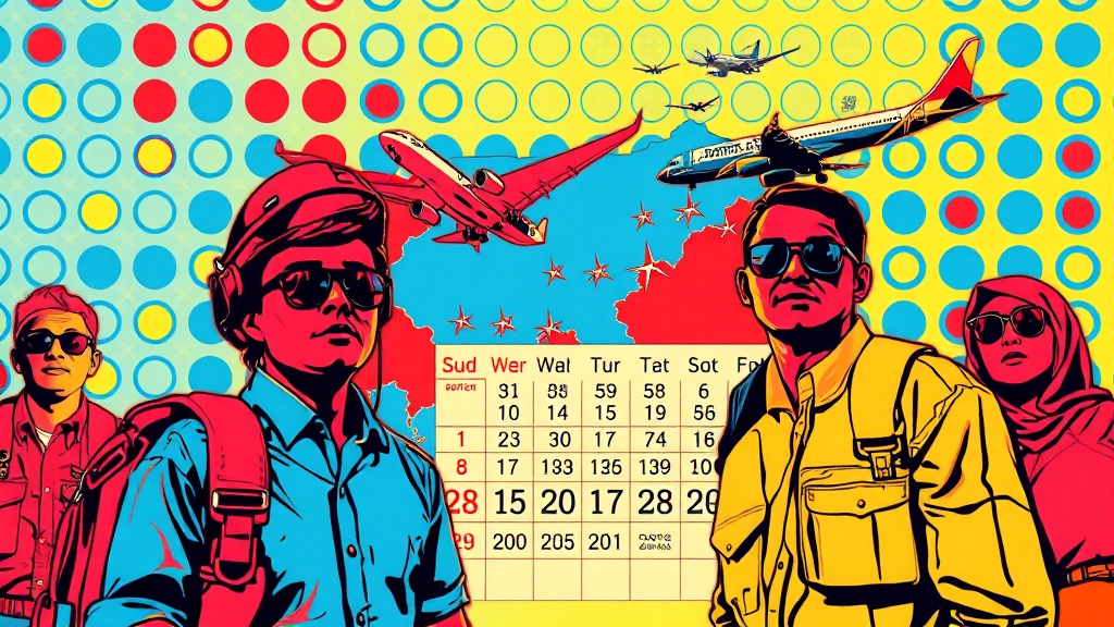 오키나와 항공권 최저가 비교 시작하기 (popart 스타일)