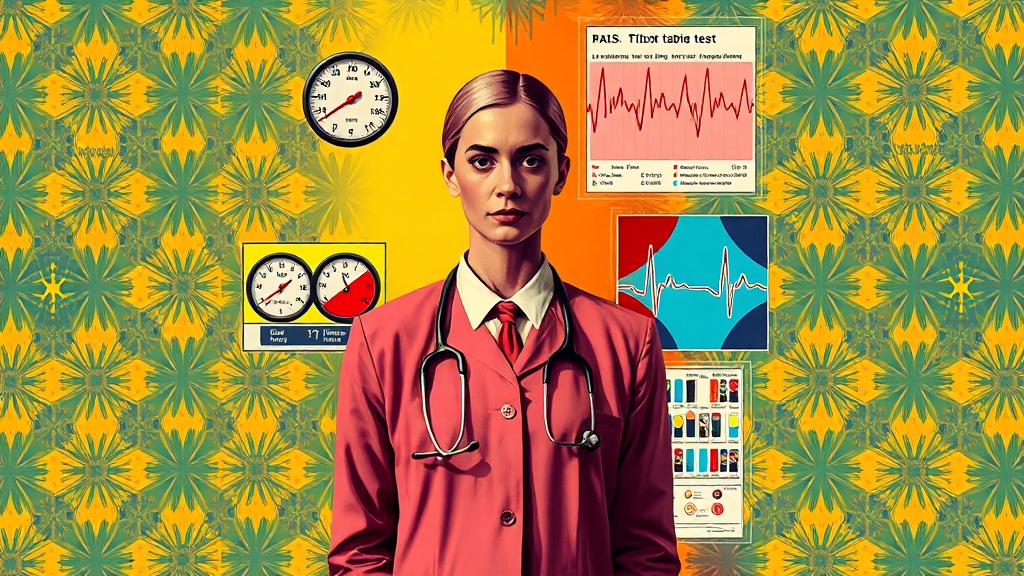 진단 방법은? (popart 스타일)