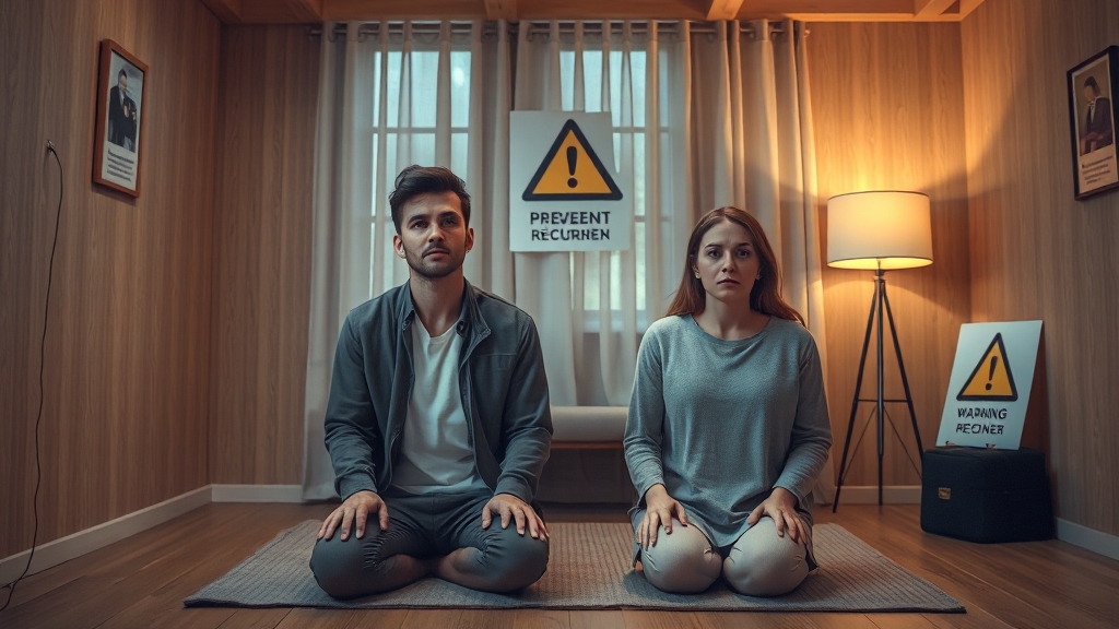 자가치료 시 주의사항 & 흔한 실수 (realistic 스타일)