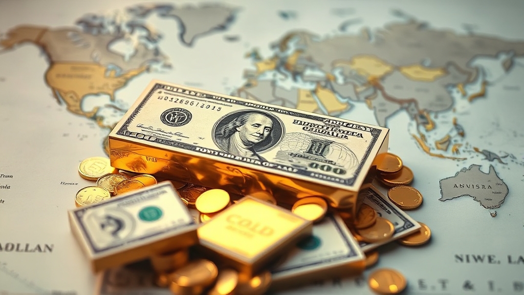 금값에 영향을 주는 요인 분석 (realistic 스타일)