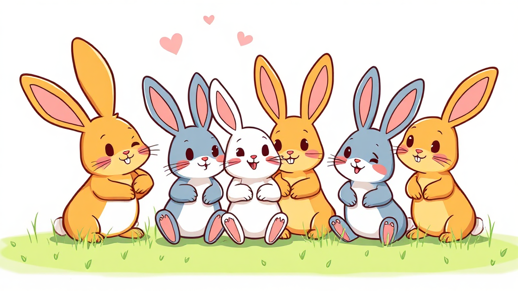 뉴진스 향방: 멤버들의 상황과 팬들의 반응 (cartoon 스타일)