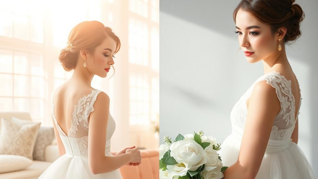 웨딩 박람회 완벽 정복: 결혼 준비 A to Z 가이드 6 스드메 패키지 완벽 분석: 나에게 맞는 선택은? (watercolor 스타일)