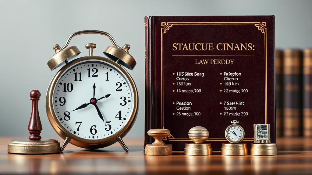 채권 종류별 소멸시효 기간 알아보기 (realistic 스타일)