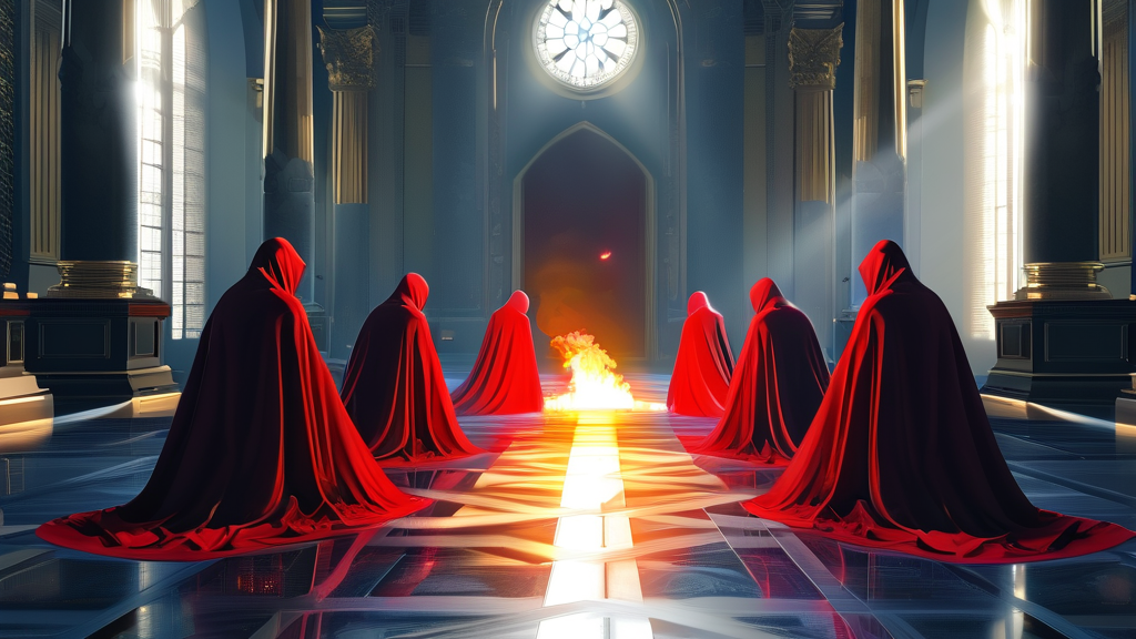 안타까운 마지막 순간과 숭고한 뜻 (realistic 스타일)