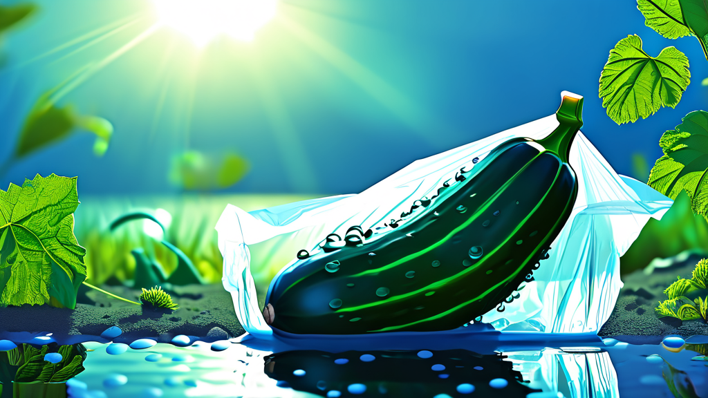 오이, 왜 금방 물러질까? 빠른 부패의 원인 파헤치기 (illustration 스타일)