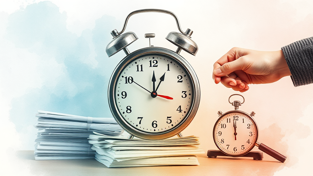 퇴직금 청구, 어떻게 준비할까? (watercolor 스타일)