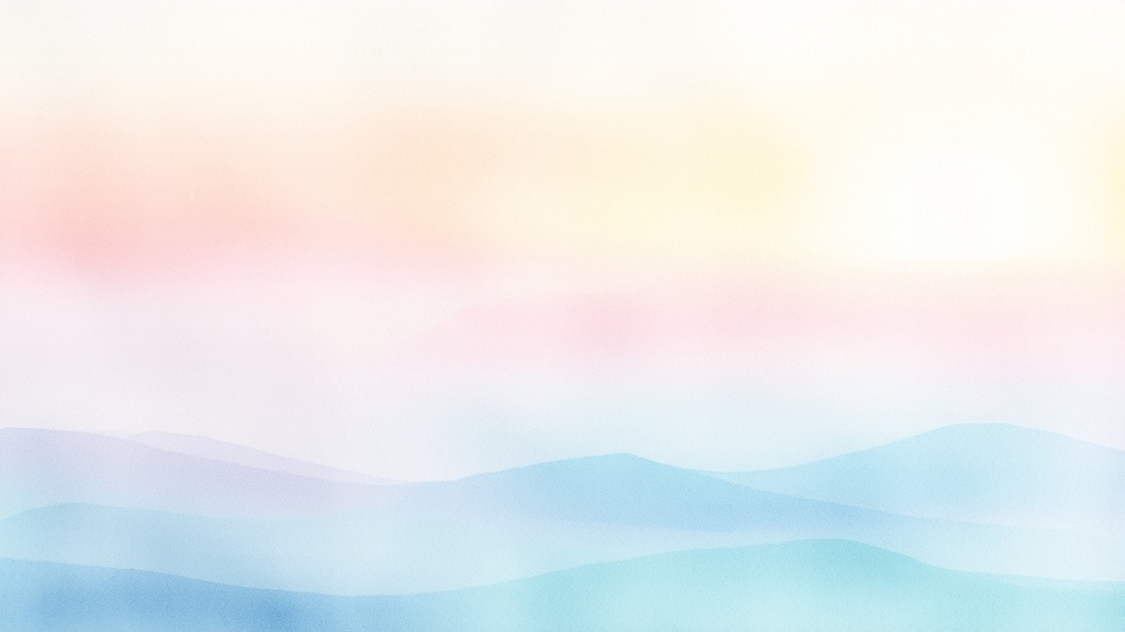 신용등급 향상, 5단계 관리법 (watercolor 스타일)