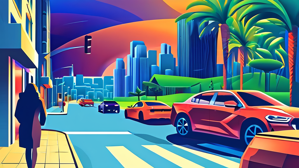 부동산 시장의 변화와 전망 (illustration 스타일)