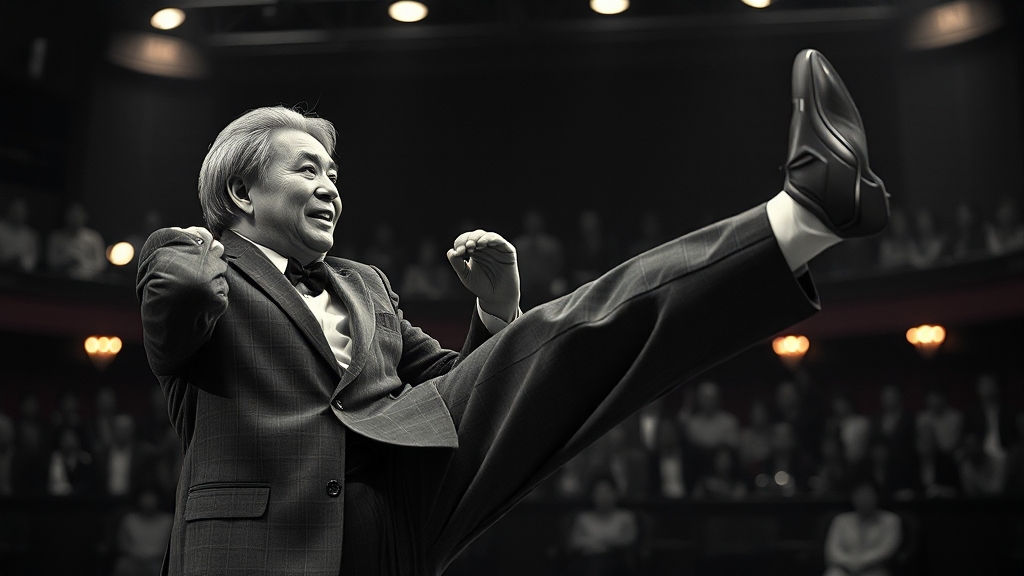 필모그래피: 주요 작품들 (realistic 스타일)