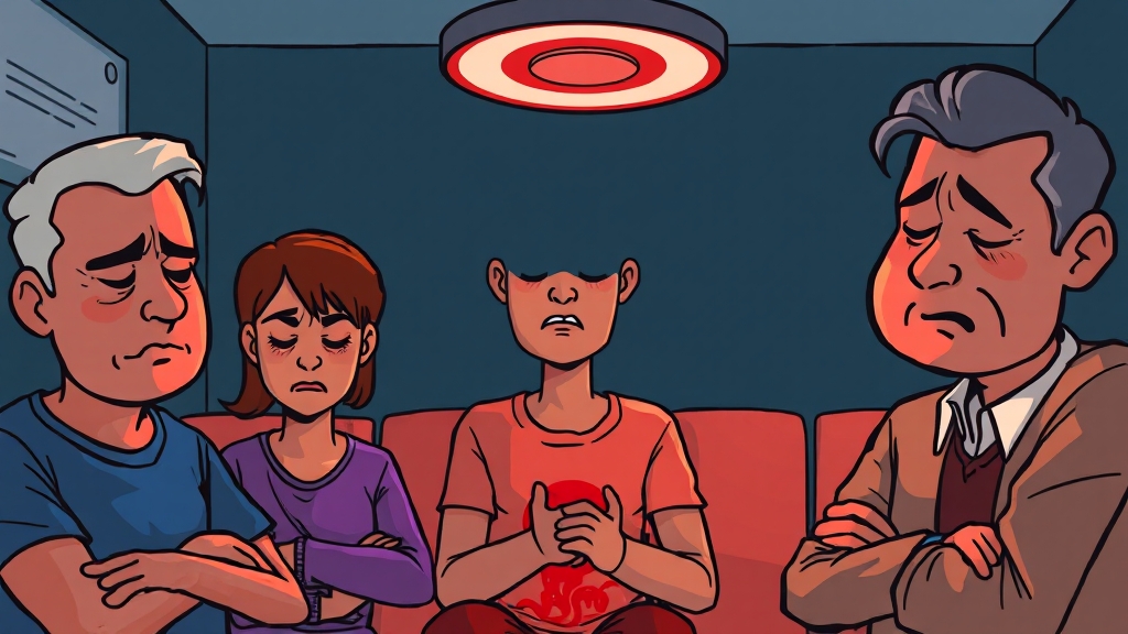 병원 방문 기준 (cartoon 스타일)