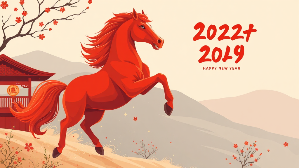2026년 새해 인사말 모음 (illustration 스타일)