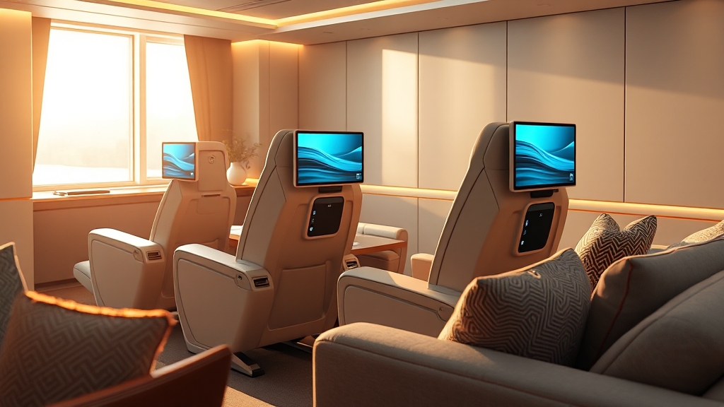 실내 및 편의 사양 (realistic 스타일)