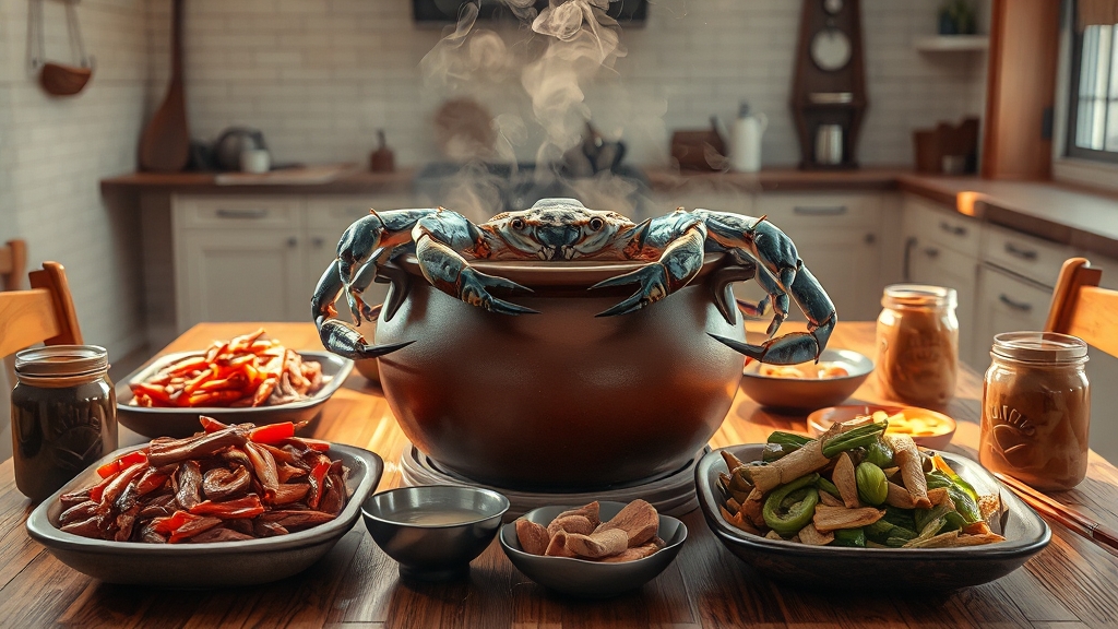 태안 게국지, 어떤 음식일까요? (realistic 스타일)