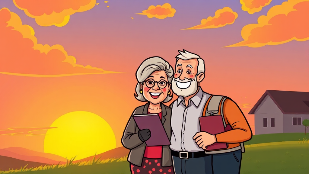 수령액 극대화 전략 (cartoon 스타일)