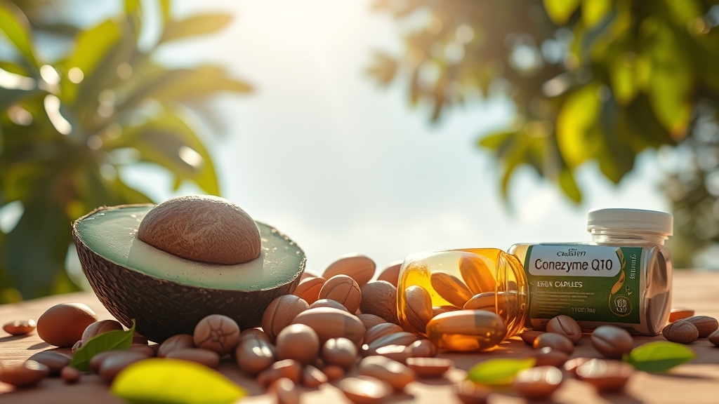 코엔자임Q10 섭취 방법 (realistic 스타일)