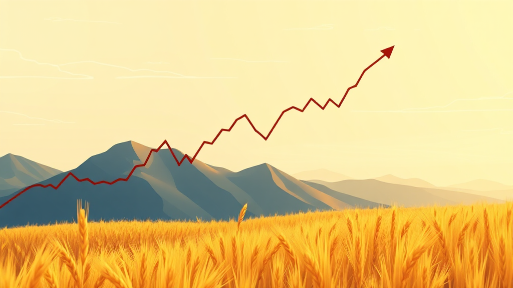 2025년 주가 전망 (illustration 스타일)