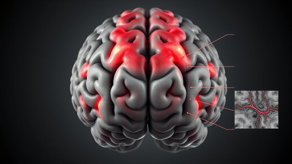 모야모야병, 어떤 증상이 나타날까요? (realistic 스타일)