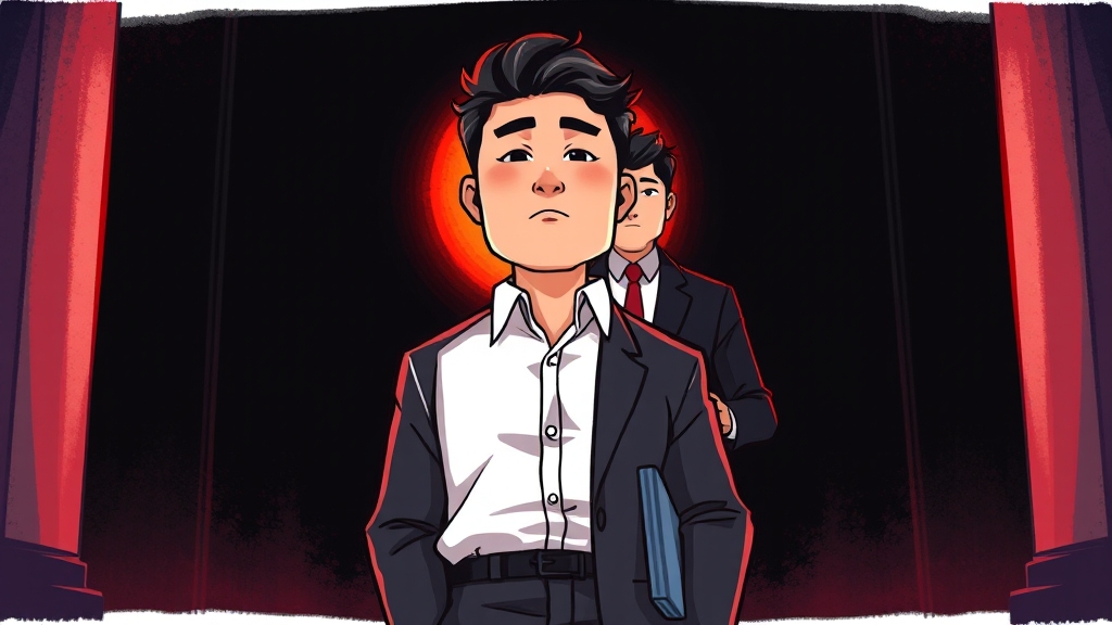 고민시 측, “사실무근” 강경 대응 (cartoon 스타일)