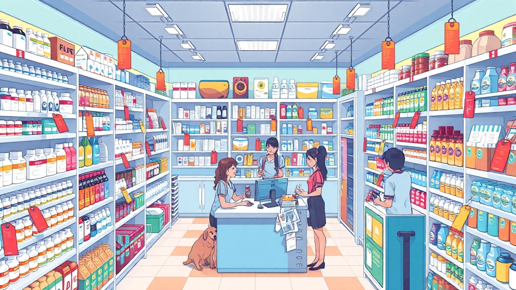 어떤 제품을 팔까? 가격은? (illustration 스타일)
