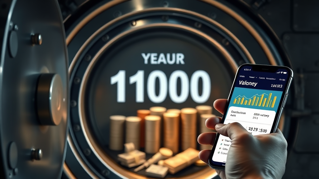 예금자보호제도 및 안전성 확보 (realistic 스타일)