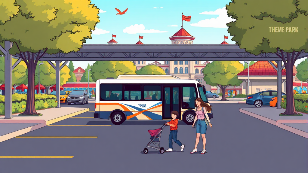 주차 & 편의시설 완벽 정리 (illustration 스타일)