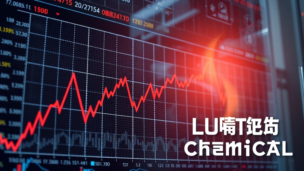 롯데케미칼 현재 주가 (realistic 스타일)