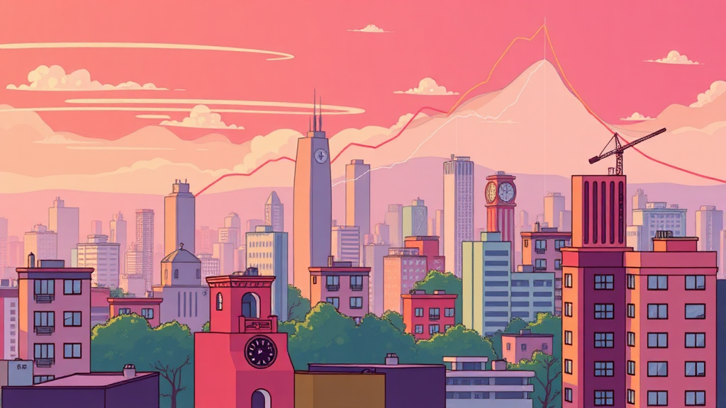 성남 부동산 시장 영향 요인 분석 (cartoon 스타일)