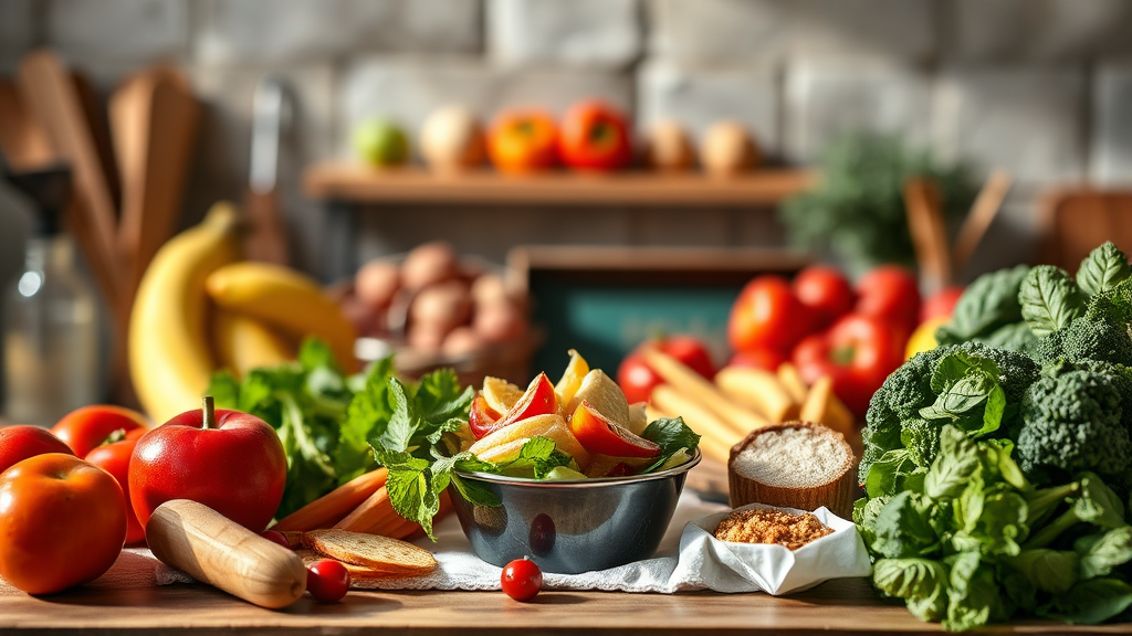 꾸준한 실천으로 다이어트 성공하기 (realistic 스타일)