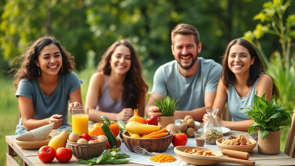 건강한 다이어트 방법 (realistic 스타일)