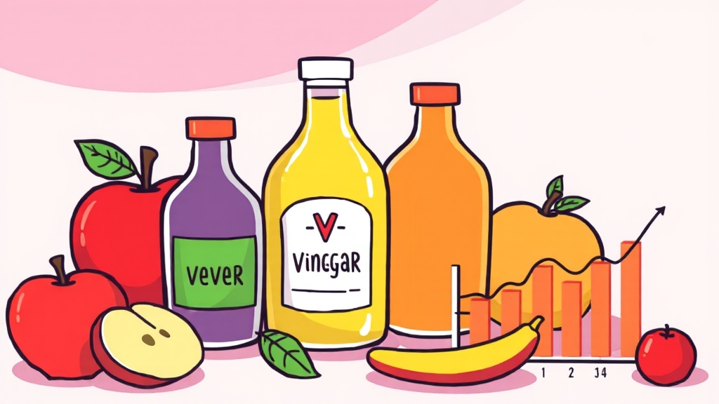 애사비(AsaBi) 식초 (cartoon 스타일)