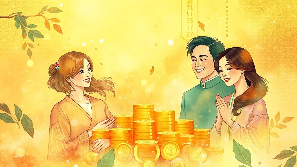 투자자에게 유리한가? (watercolor 스타일)