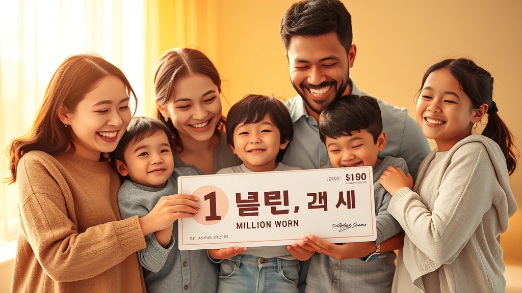 자녀장려금, 함께 받을 수 있을까? (realistic 스타일)