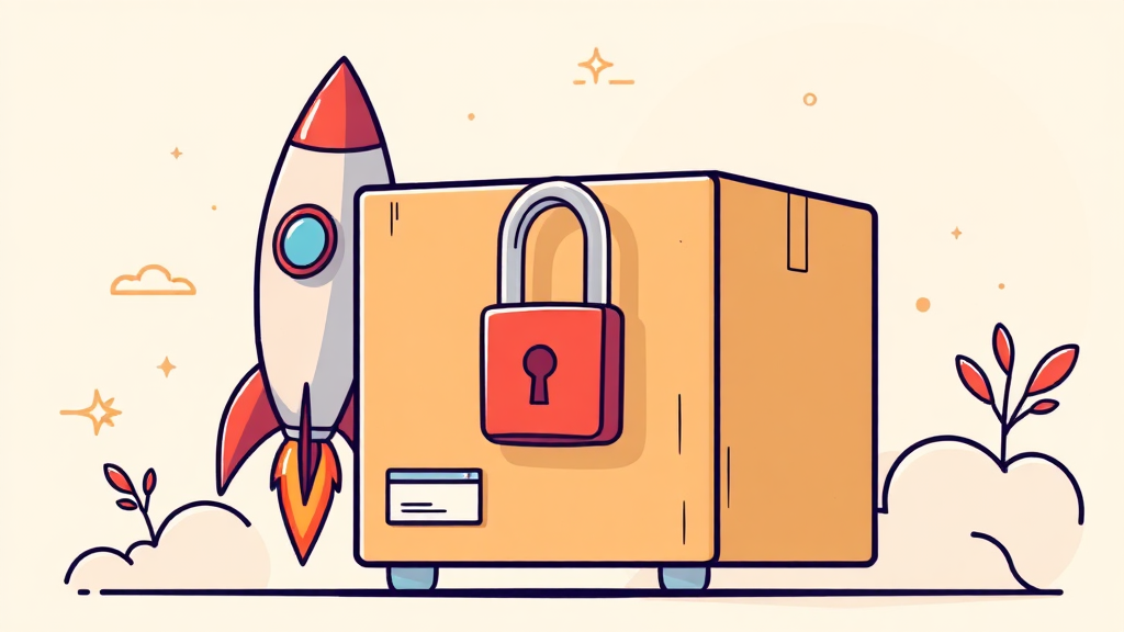 쿠팡 계정 보안 강화 팁 (illustration 스타일)