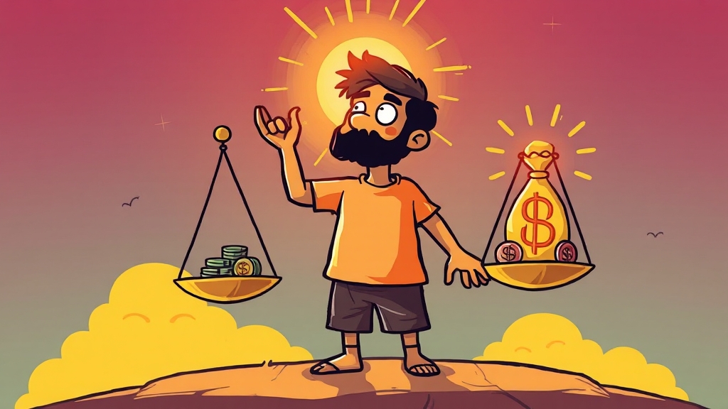 개인회생 자격: 재산 조건 (cartoon 스타일)