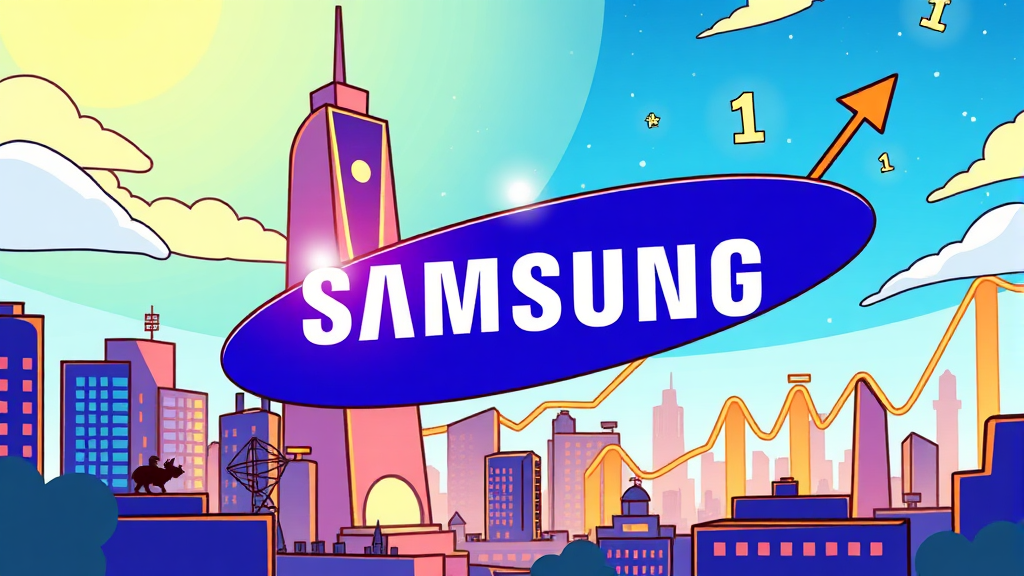 결론: 삼성전자의 미래는 밝다! (cartoon 스타일)