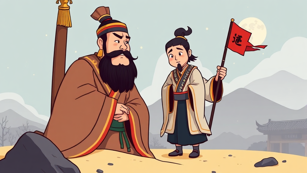 단종의 애절한 역사, 영월 유배지에서 만나다 (cartoon 스타일)