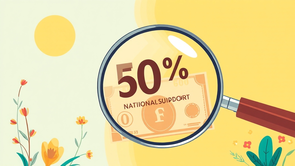 얼마나 지원받을 수 있나요? (illustration 스타일)