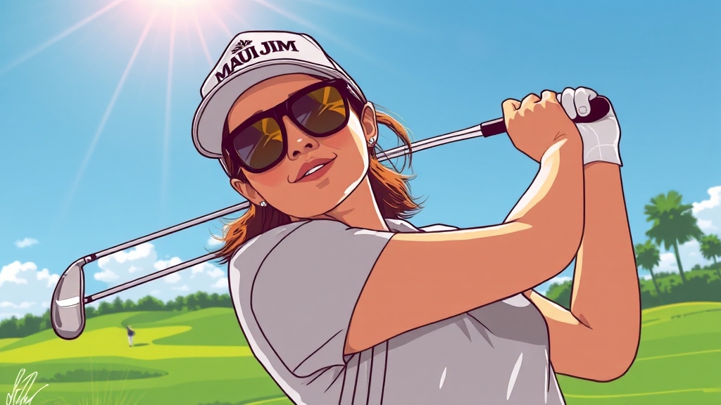 스타일: 패션과 선글라스 (illustration 스타일)