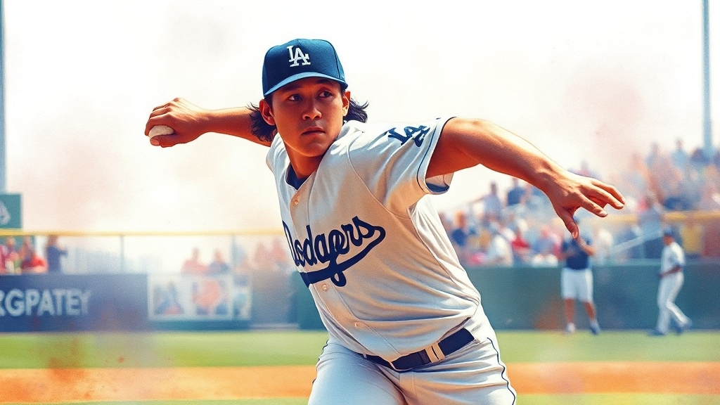 MLB 도전과 적응기 (watercolor 스타일)