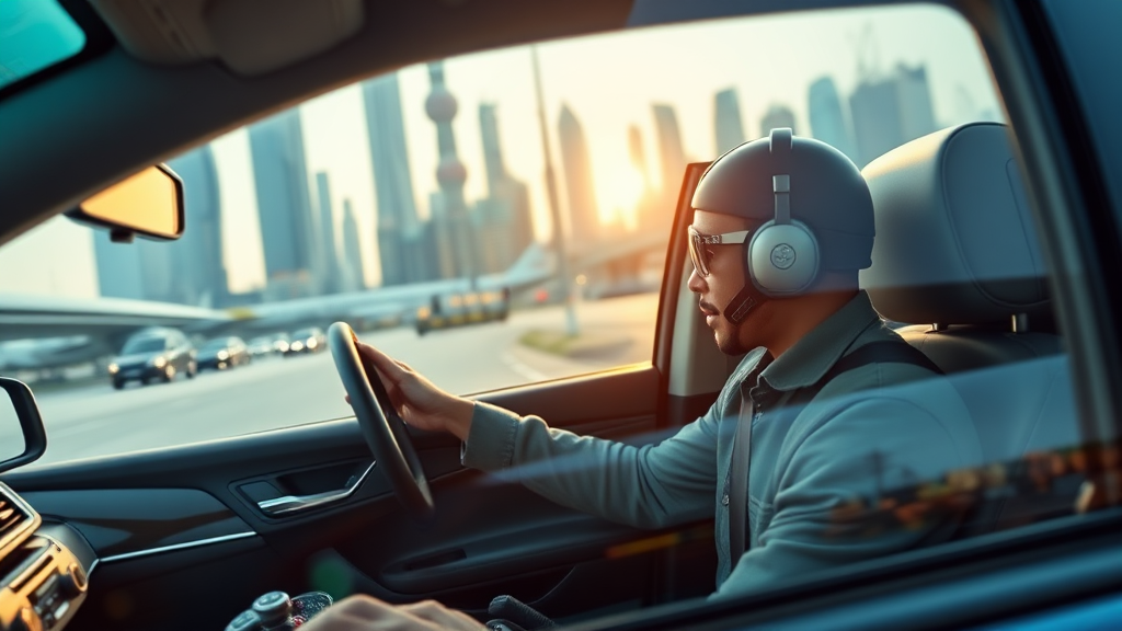 상하이 공항 픽업 서비스 이용 후기 및 꿀팁 (realistic 스타일)